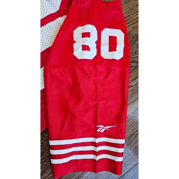 Vintage 90s Reebok Pro Line San Francisco 49ers Jerry Rice #80 NFL Jersey Medium - Picture 10 of 11
